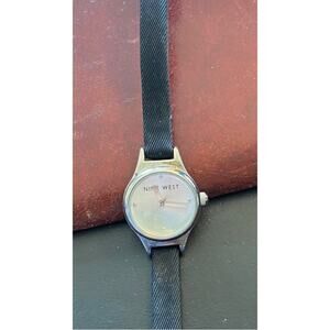 Women's Petite 17mm Nine West Watch, Silver Tone